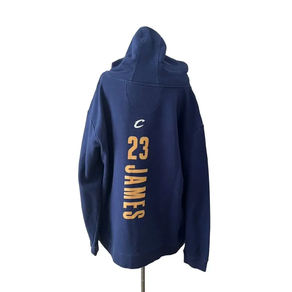 Lebron, James, Cleveland Cavaliers, Number 23 Fanatics Hoodie VGC